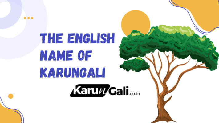 English name of Karungali
